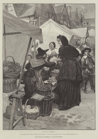 Pour la foi et la liberté, par Walter Besant - Amedee Forestier